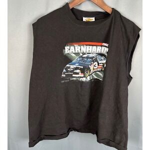 Dale Earnhardt #3 NASCAR Monte Carlo Sleeveless T Shirt Mens XL